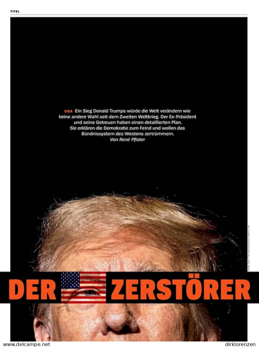 Der Spiegel Magazine Germany 2024-04 Donald Trump - Ohne Zuordnung