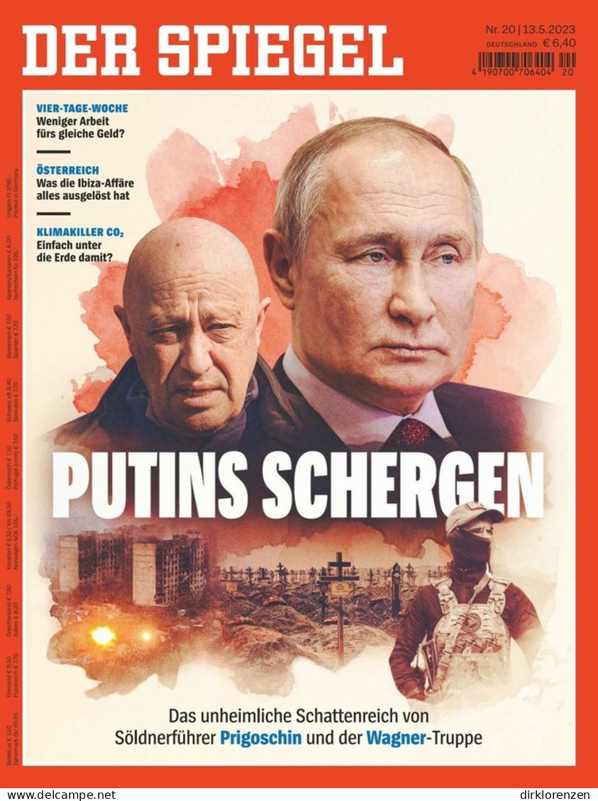 Der Spiegel Magazine Germany 2023-10 Putin Prigoschin Wagner - Ohne Zuordnung