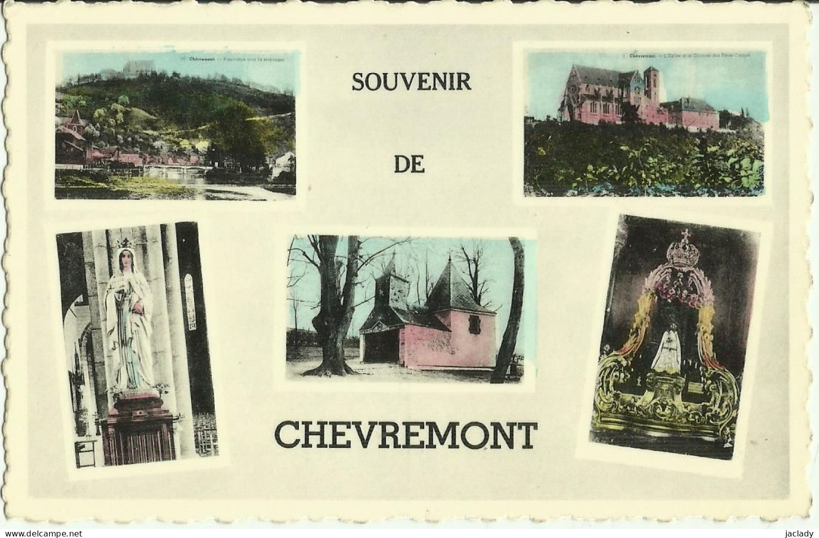 Souvenir De Chèvremont.     (2 Scans) - Chaudfontaine