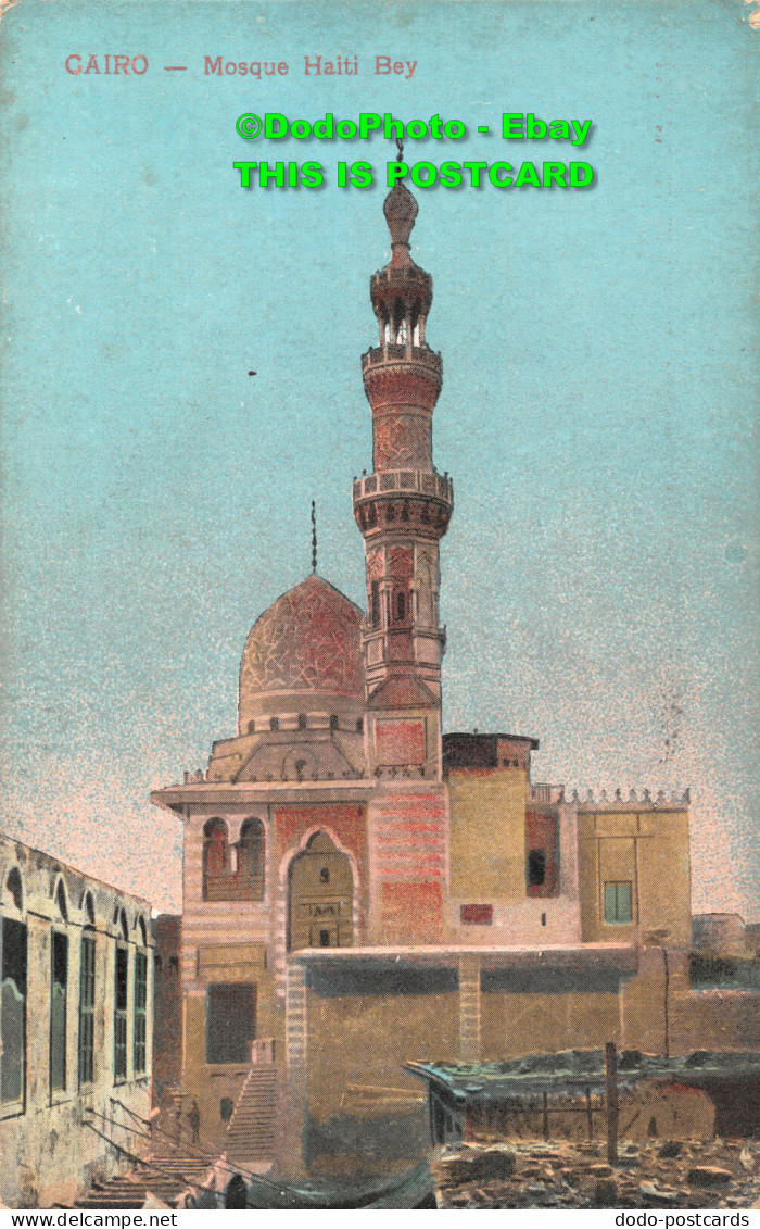 R421308 Cairo. Mosque Haiti Bey Serie 646. The Cairo Post Card Trust - Wereld