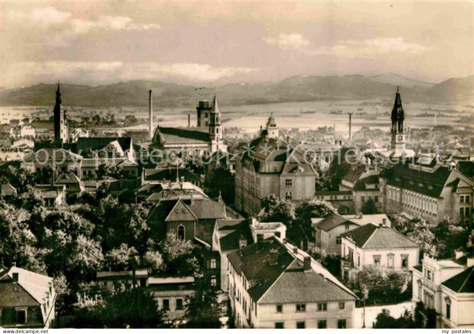 72711538 Zittau Blick Ueber Die Stadt Zittauer Gebirge Zittau - Zittau