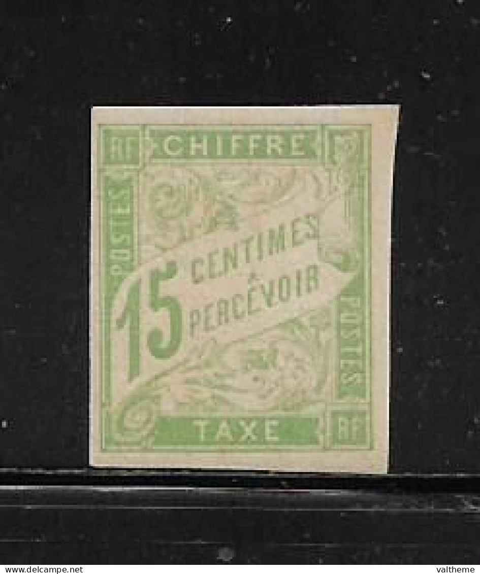 EMISSIONS GENERALE  (  DIV - 603 )   1881   N° YVERT ET TELLIER  N°  20   N** - Postage Due