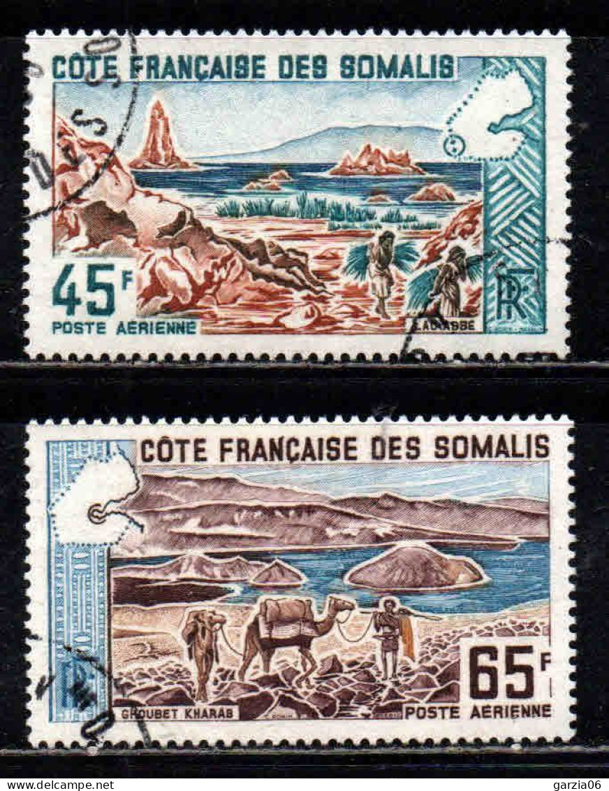 Cote Des Somalis  - 1965 - Sites - PA 43/44 - Oblit - Used - Used Stamps