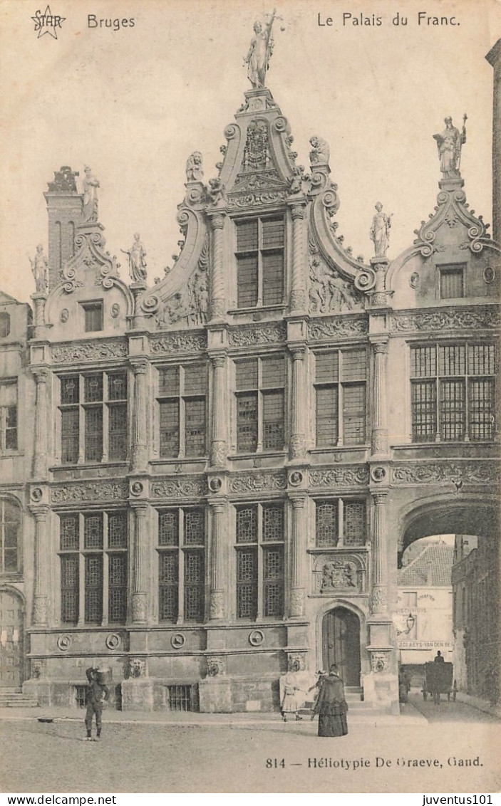 CPA Bruges-Le Palais Du Franc     L2916 - Brugge