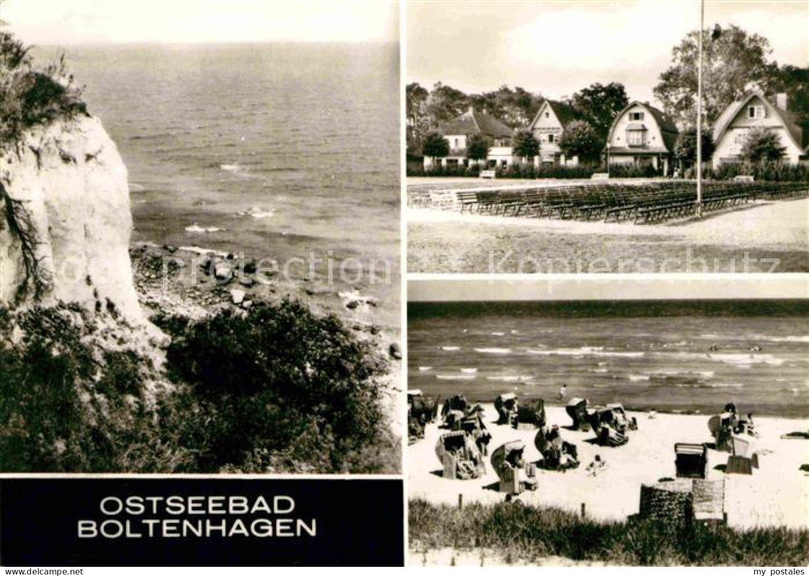 72711494 Boltenhagen Ostseebad Steilkueste Strand Haeuserpartie Ostseebad Bolten - Sonstige & Ohne Zuordnung