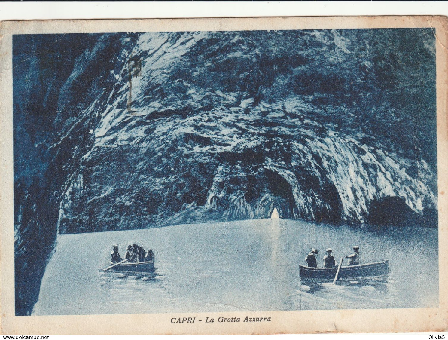 CAPRI - LA GROTTA  AZZURRA - Napoli (Neapel)