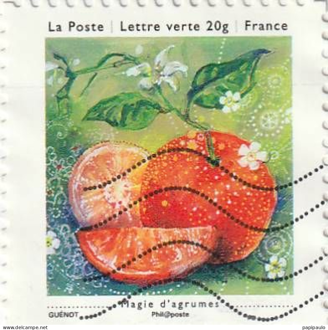 FRANCE 2013  Y&T 910    Lettre Verte 20g - Gebruikt