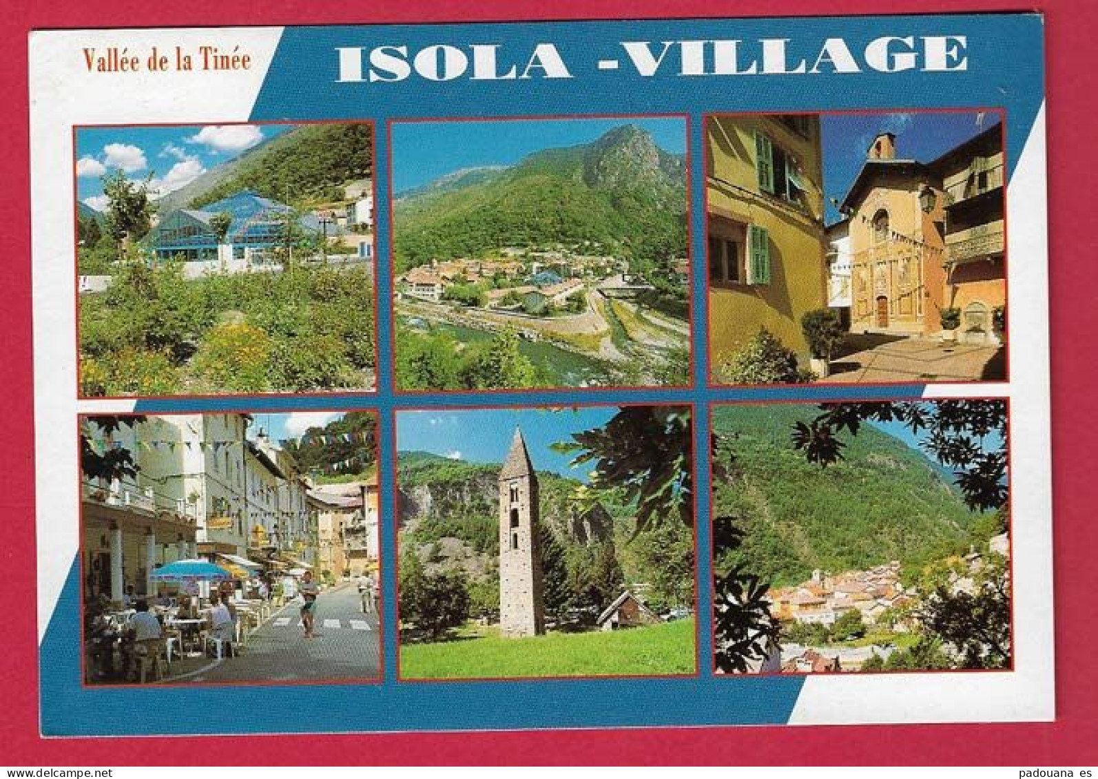 AE829 06  ALPES MARITIMES  ISOLA VILLAGE DIVERS ASPECTS - Sonstige & Ohne Zuordnung