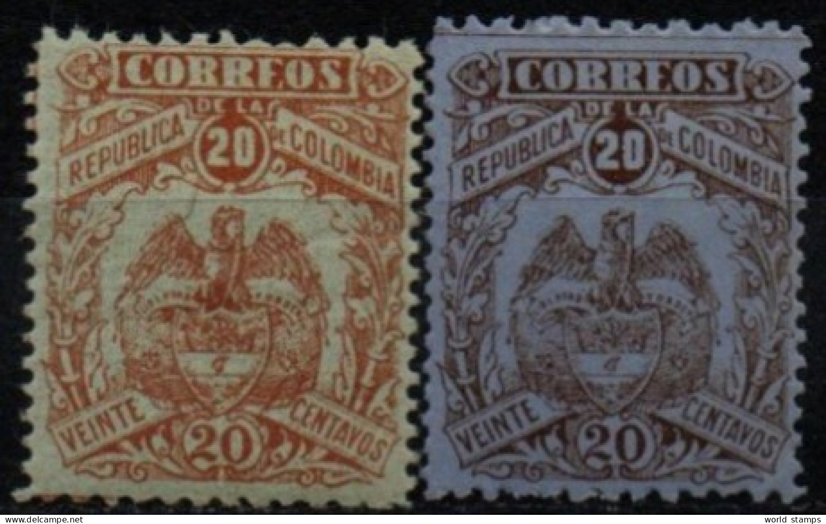 COLOMBIE 1892-900 * - Kolumbien