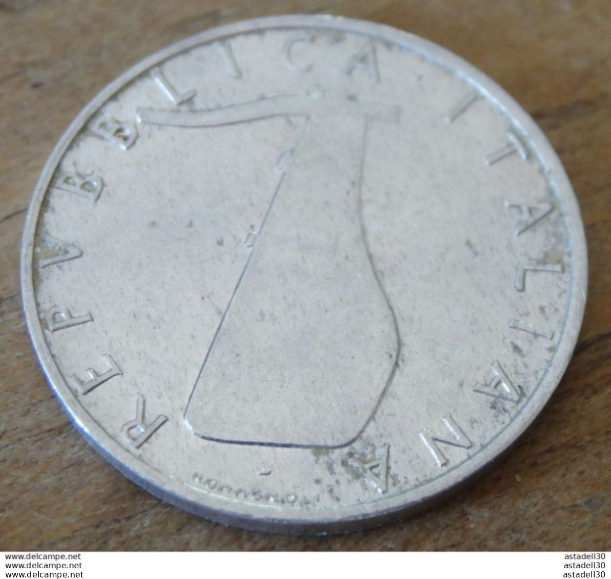 ITALIA :   5  Lira Lire 1966  ............. PHI .......... ITA9 - 5 Lire