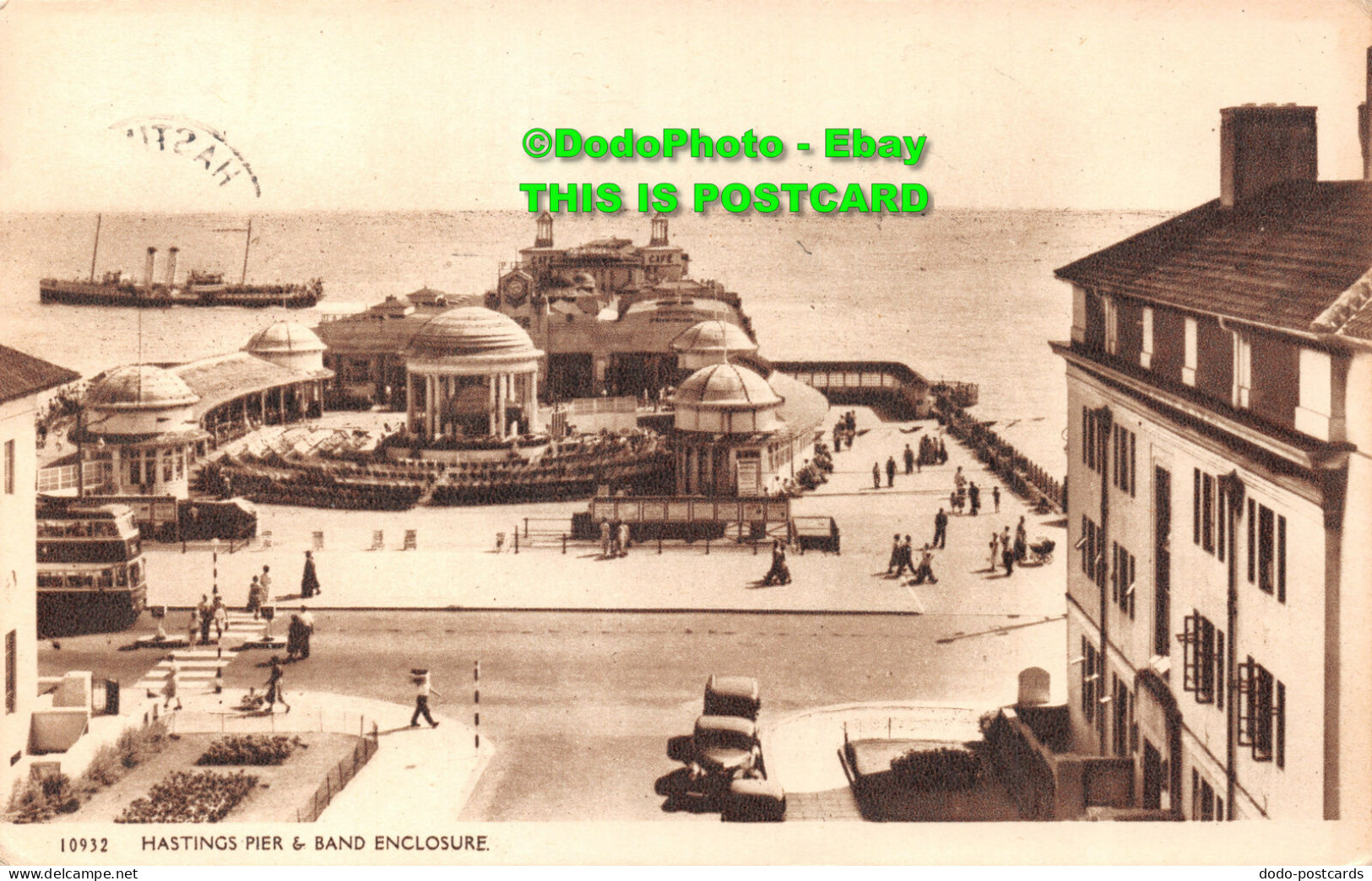 R421792 10932. Hastings Pier And Band Enclosure. Norman. Shoesmith And Etheridge - Monde