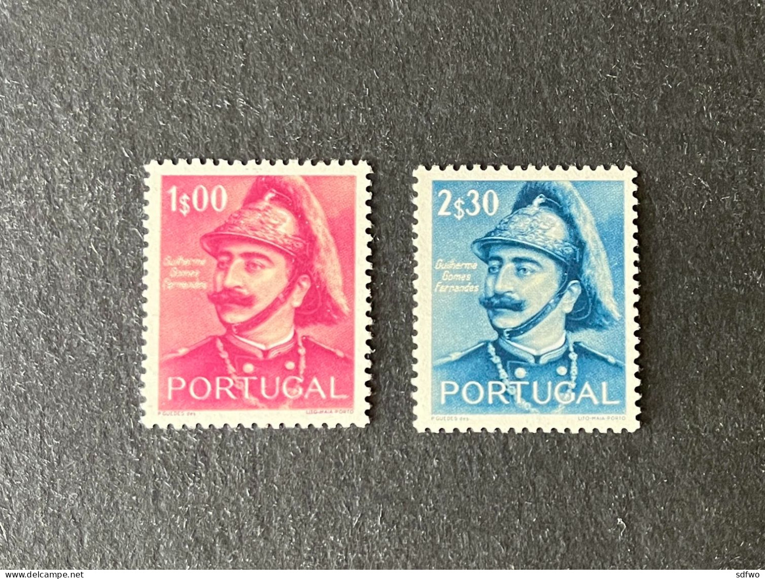 (T3) Portugal - 1953 Gomes Ferreira - Af. 780 To 781  - MNH - Ungebraucht