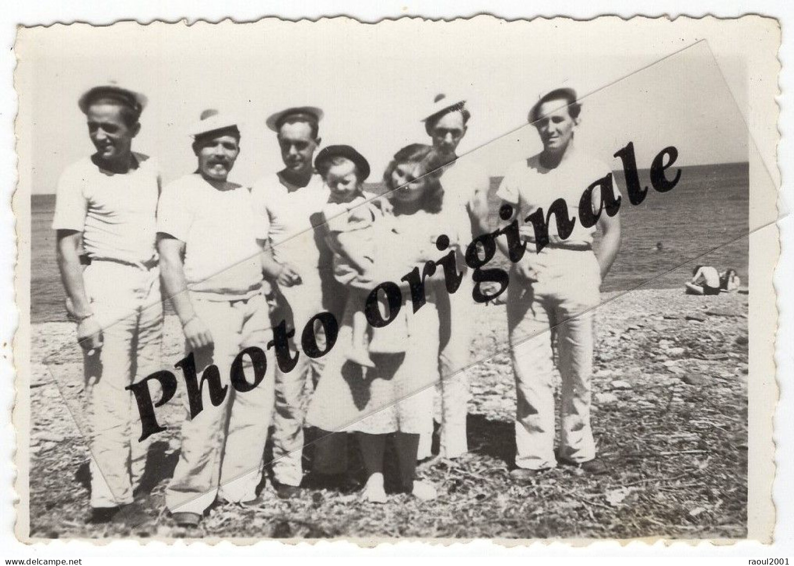 Photo Originale - Marins Militaires Armée Guerre - Lieu Et Année à Identifier - Oorlog, Militair