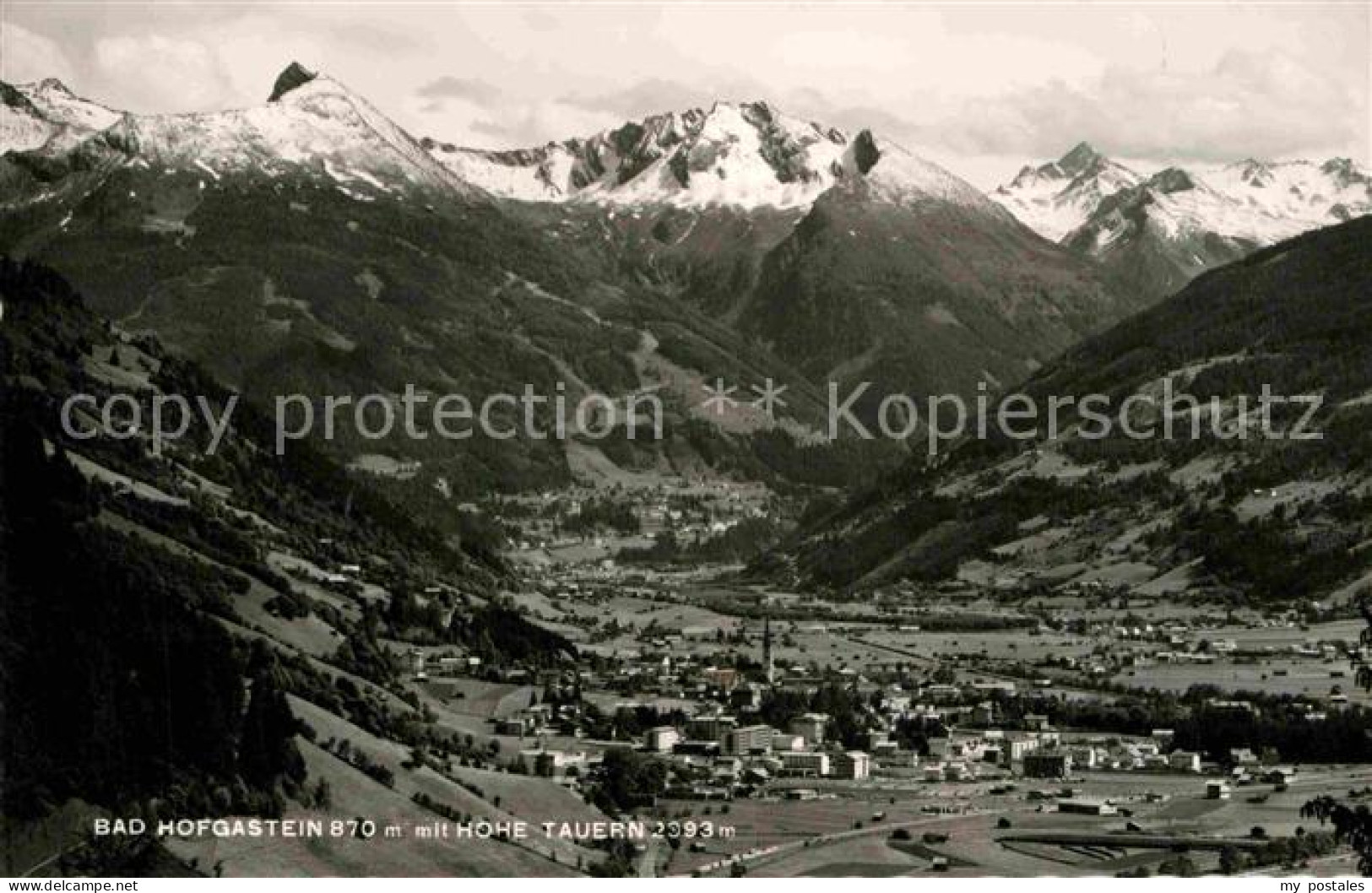 72710509 Bad Hofgastein Gesamtansicht Mit Alpenpanorama Hohe Tauern Bad Hofgaste - Other & Unclassified