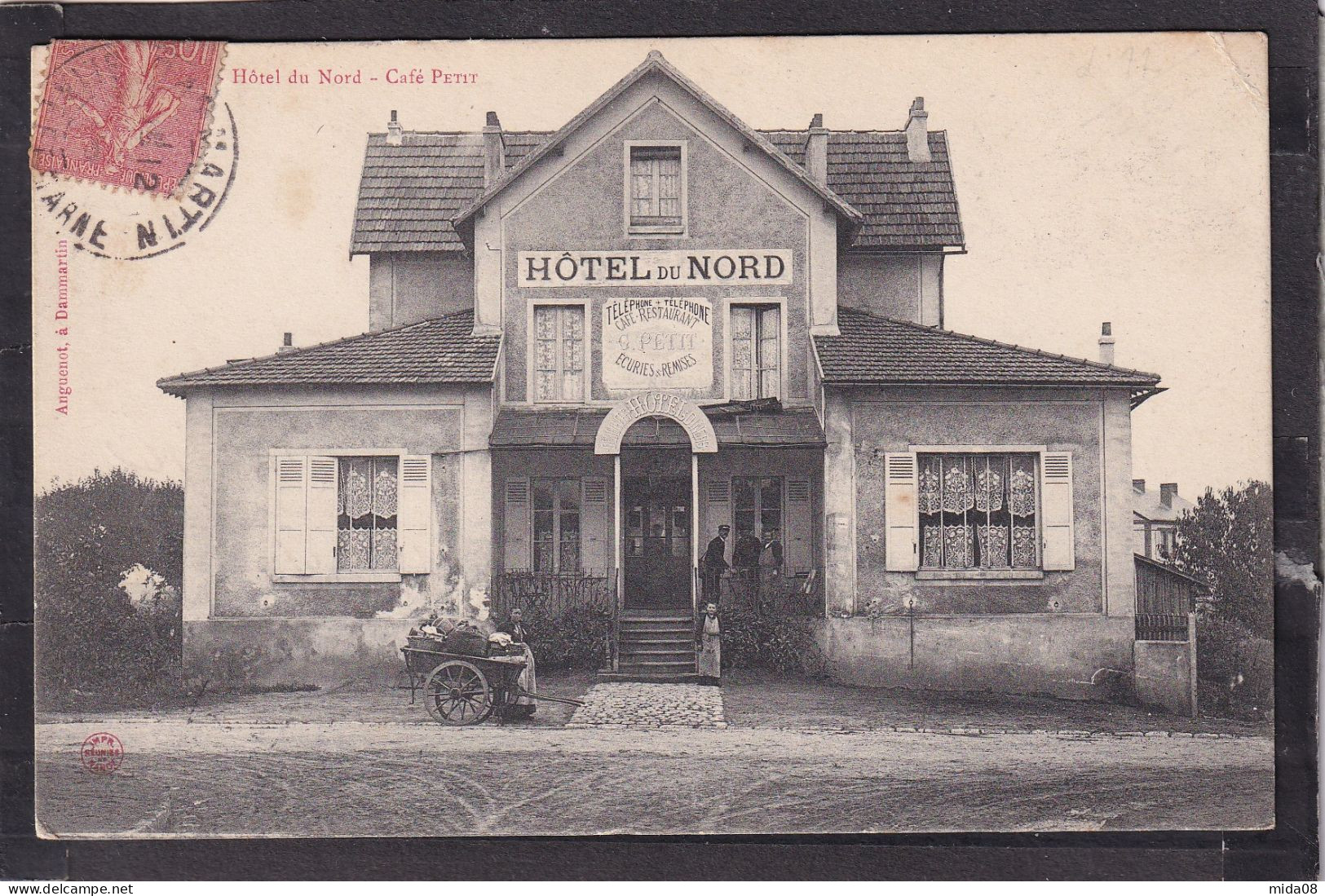 77. SAINT MARD . Hôtel Du Nord . Café Restaurant Petit . Animée - Otros & Sin Clasificación