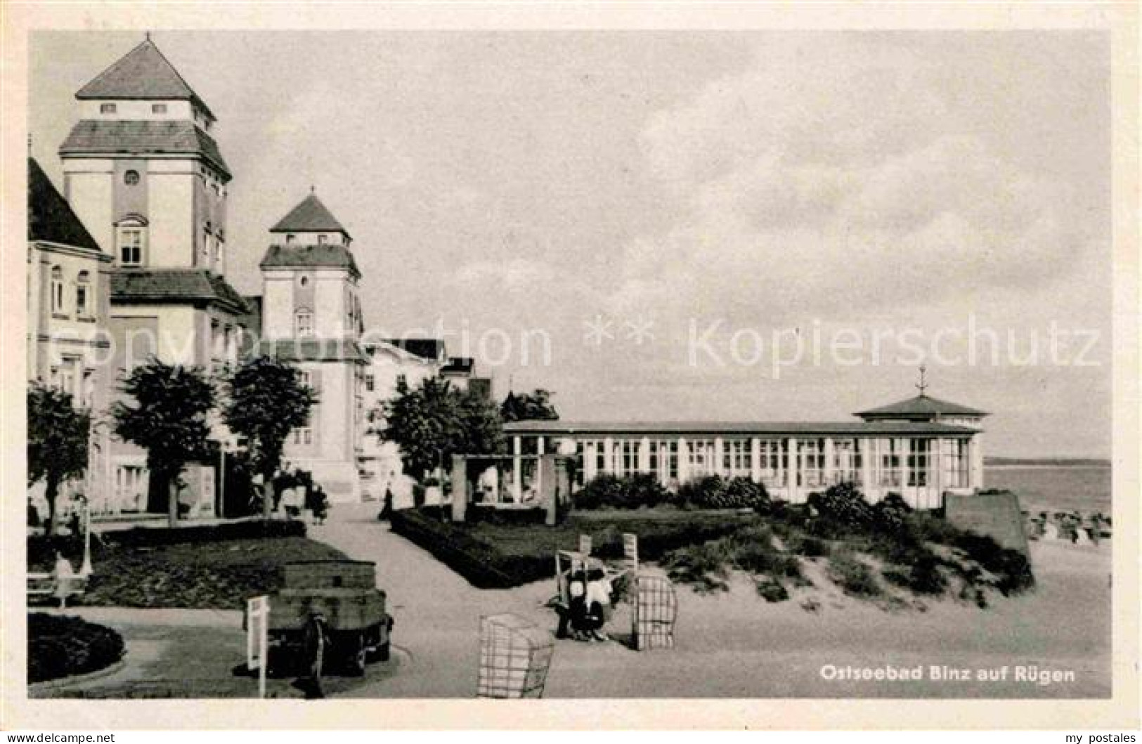 72710454 Binz Ruegen Kurhotel Bad Der Werktaetigen Strand Binz - Sonstige & Ohne Zuordnung