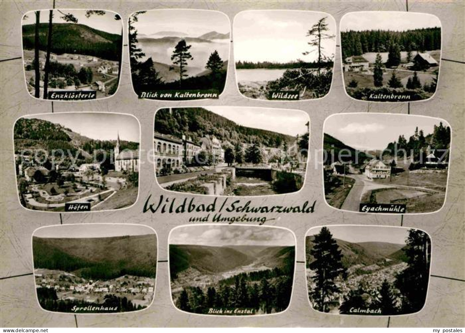 72710405 Wildbad Schwarzwald Enzkloesterle Wildsee Kaltenbronn Hoefen Eyachmuehl - Andere & Zonder Classificatie