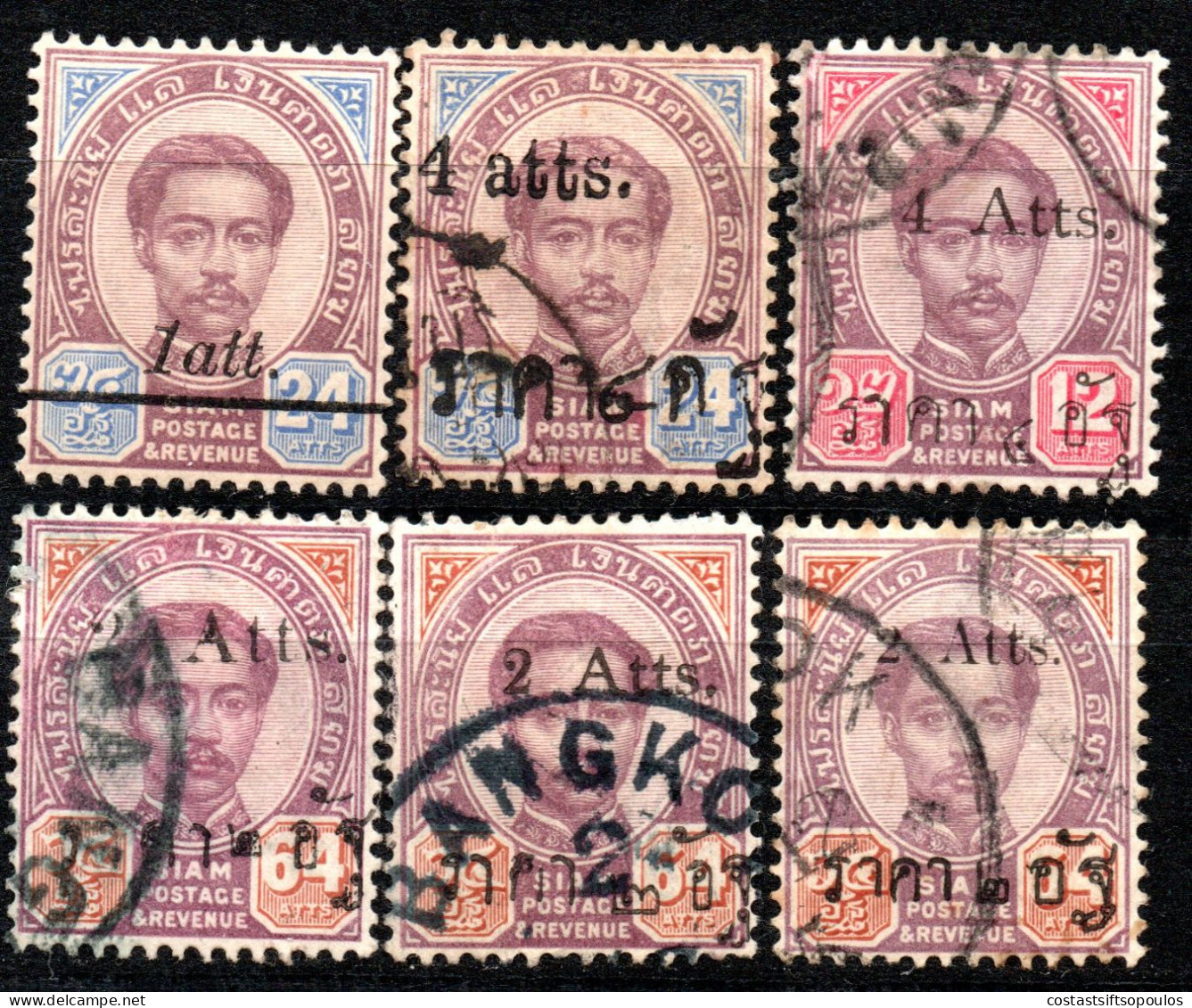 3227.6 SURCHARGED CLASSIC ST. LOT.LAST WITH THIN. - Thaïlande