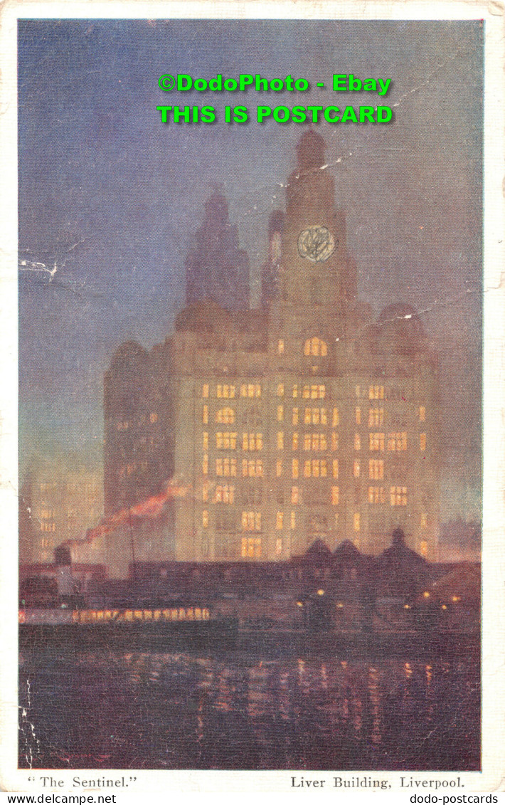 R421370 The Sentinel. Liver Building. Liverpool. Magic Of The Mersey Series. Dai - Monde