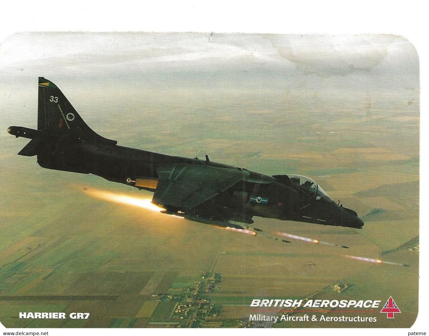 Avion Militaire  Harrier GR7 British Aerospace - Andere & Zonder Classificatie