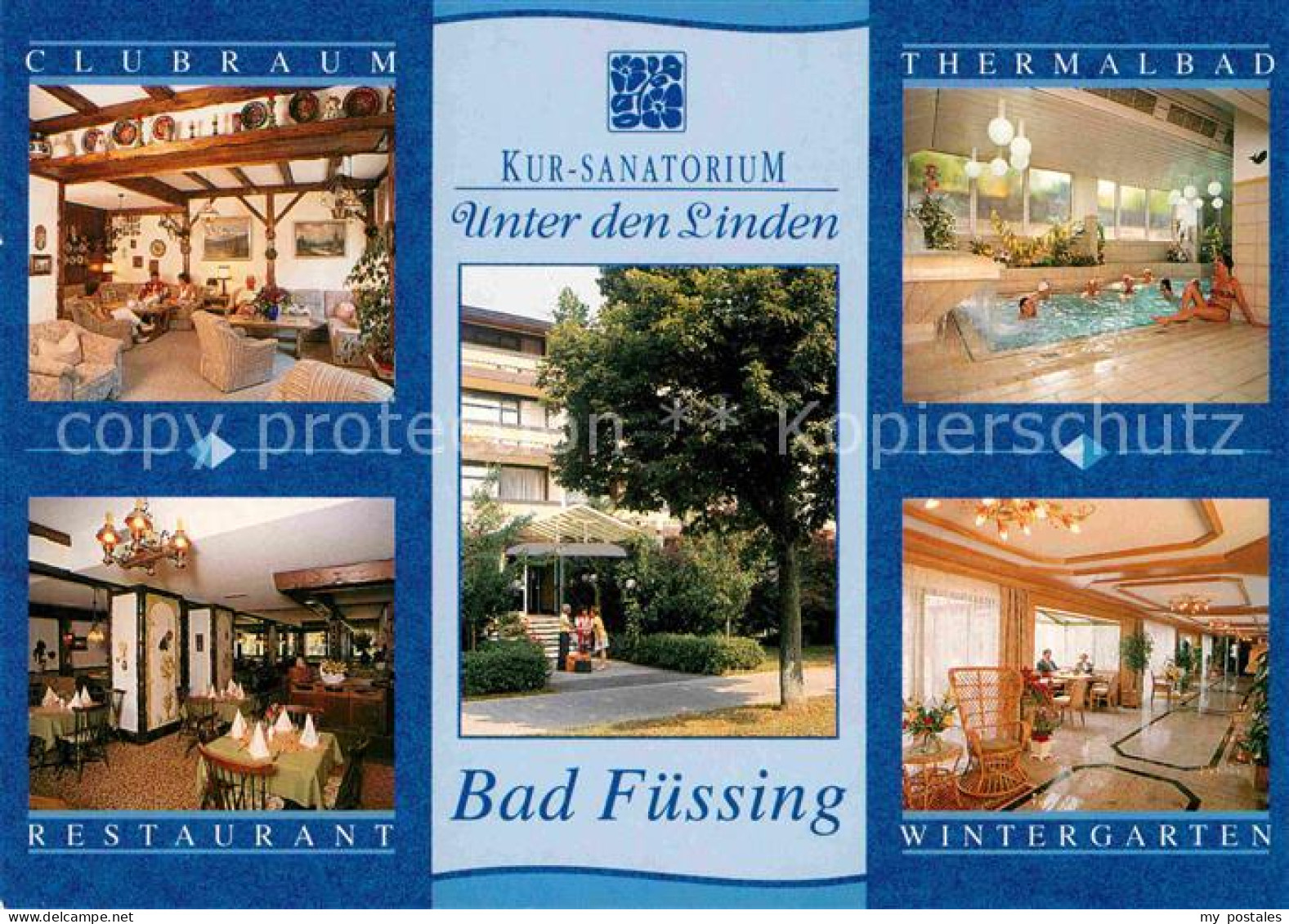 72709967 Bad Fuessing Kursanatorium Unter Den Linden Clubraum Thermalbad Restaur - Bad Füssing