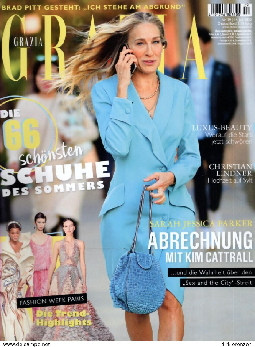 Grazia Magazine Germany 2022-29 Sarah Jessica Parker - Ohne Zuordnung