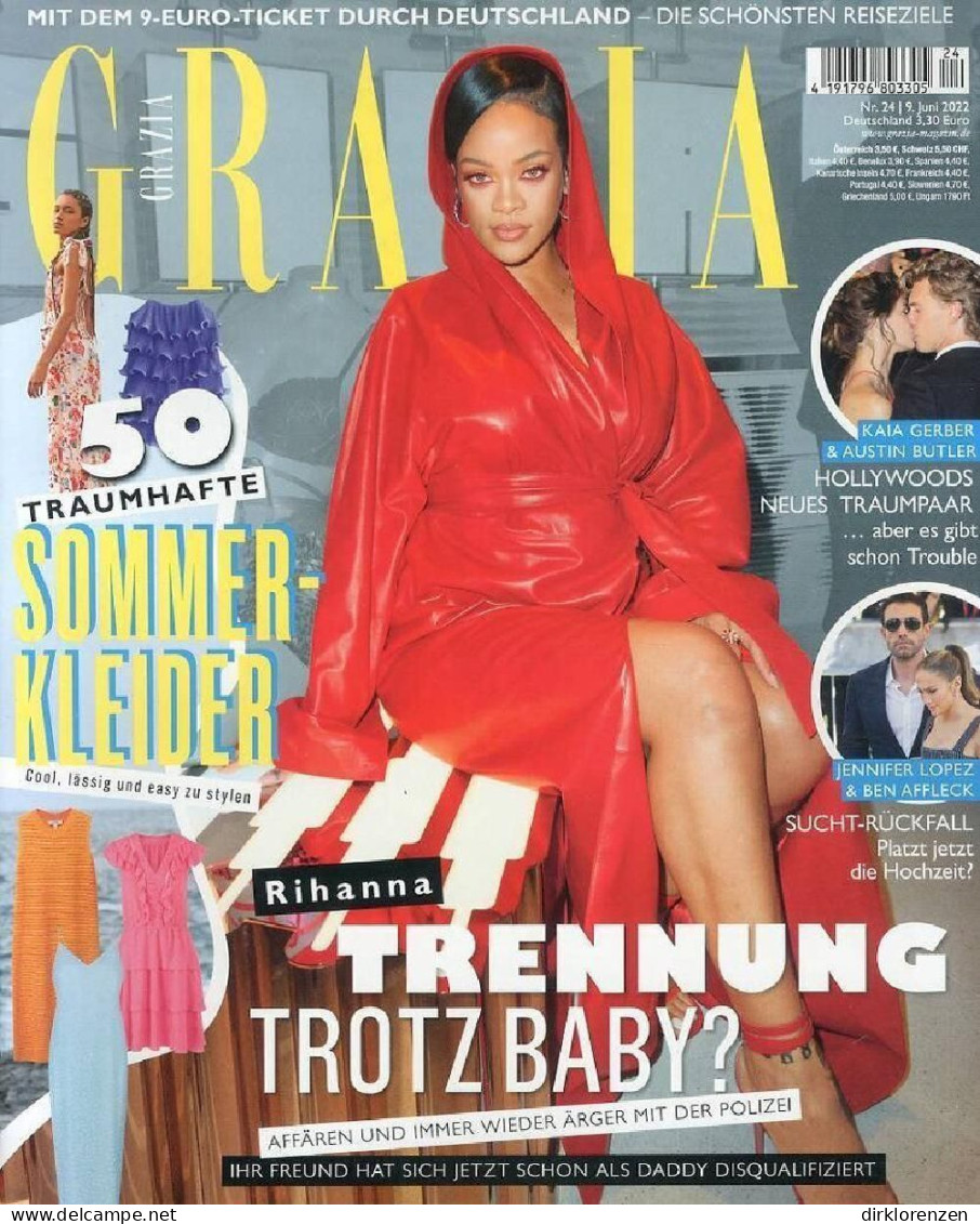 Grazia Magazine Germany 2022-24 Rihanna - Ohne Zuordnung