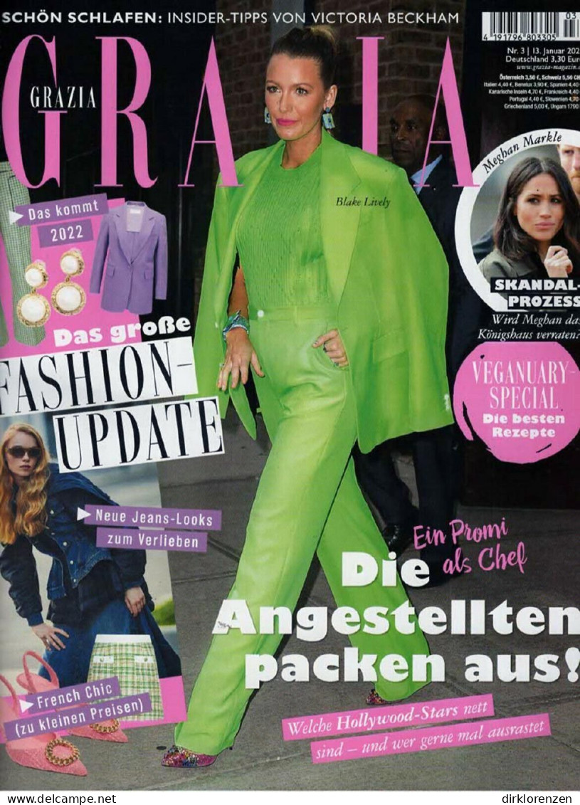 Grazia Magazine Germany 2022-03 Blake Lively Meghan Markle - Ohne Zuordnung