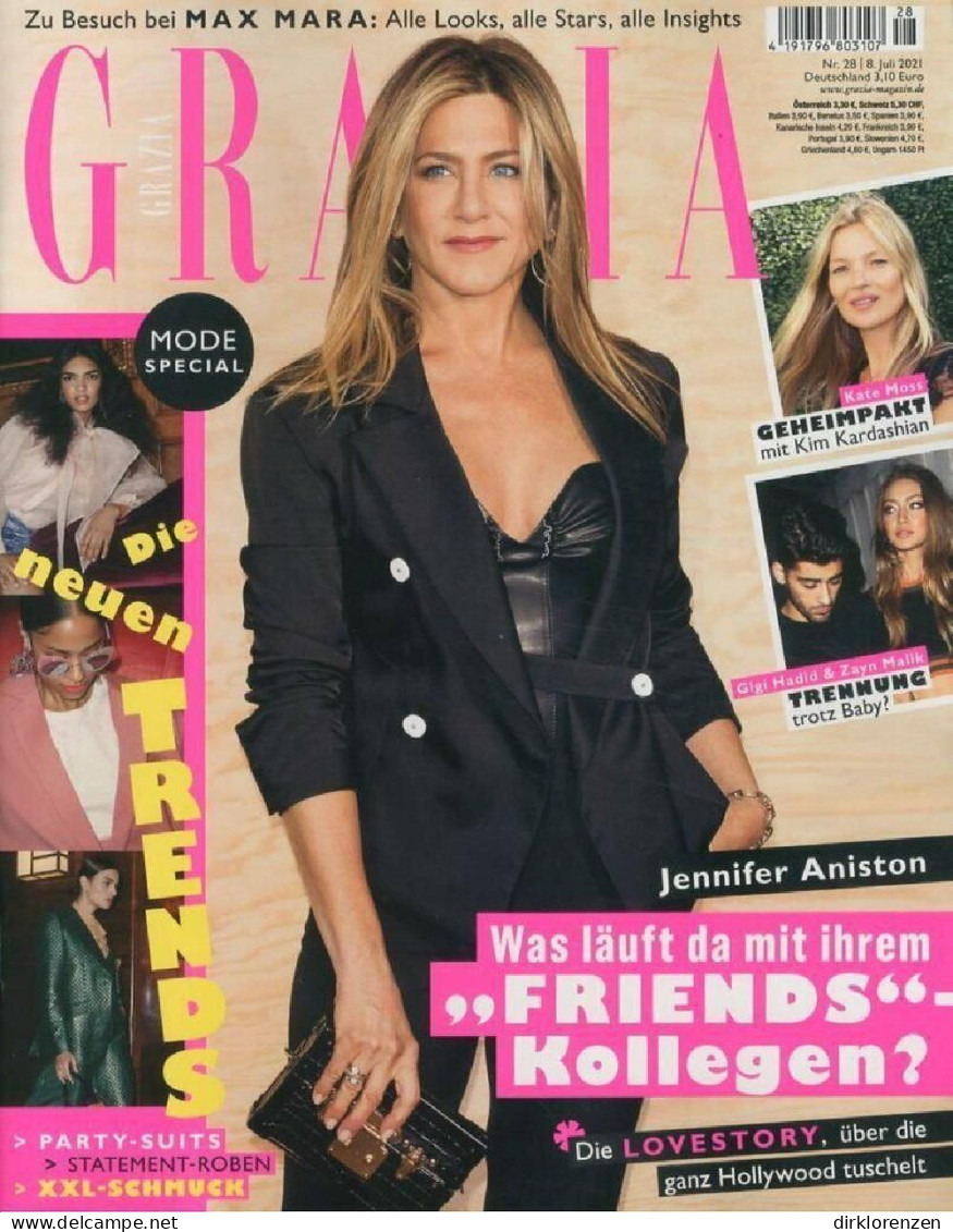 Grazia Magazine Germany 2021-28 Jennifer Aniston   - Ohne Zuordnung