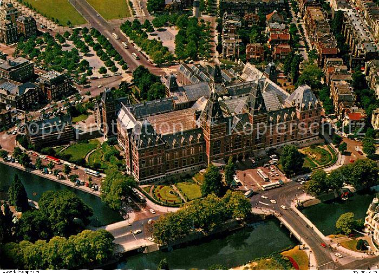 72709939 Amsterdam Niederlande Rijksmuseum Luchtopname Amsterdam - Autres & Non Classés