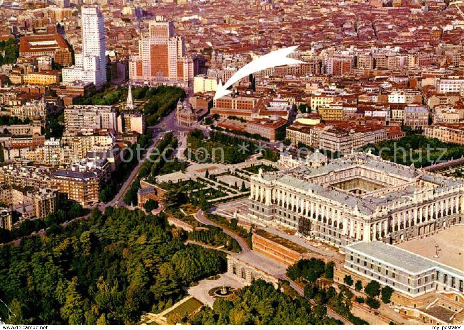 72709904 Madrid Spain Hotel Residencia Cason Del Tormes Palacio Vista Aerea  - Autres & Non Classés