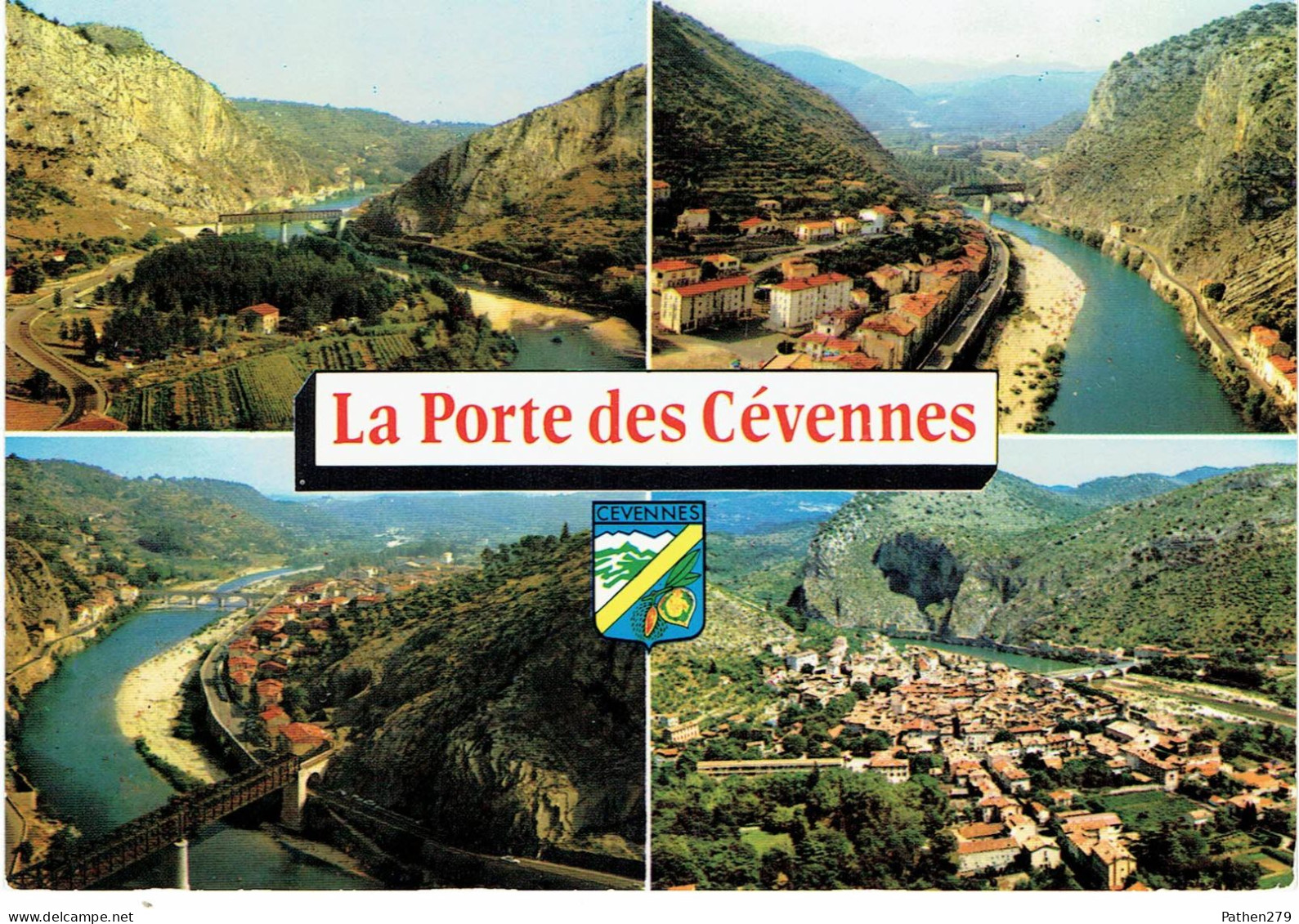 CPM FRANCE 30 GARD  ANDUZE - La Porte Des Cévennes - Multivues 1983 - Anduze