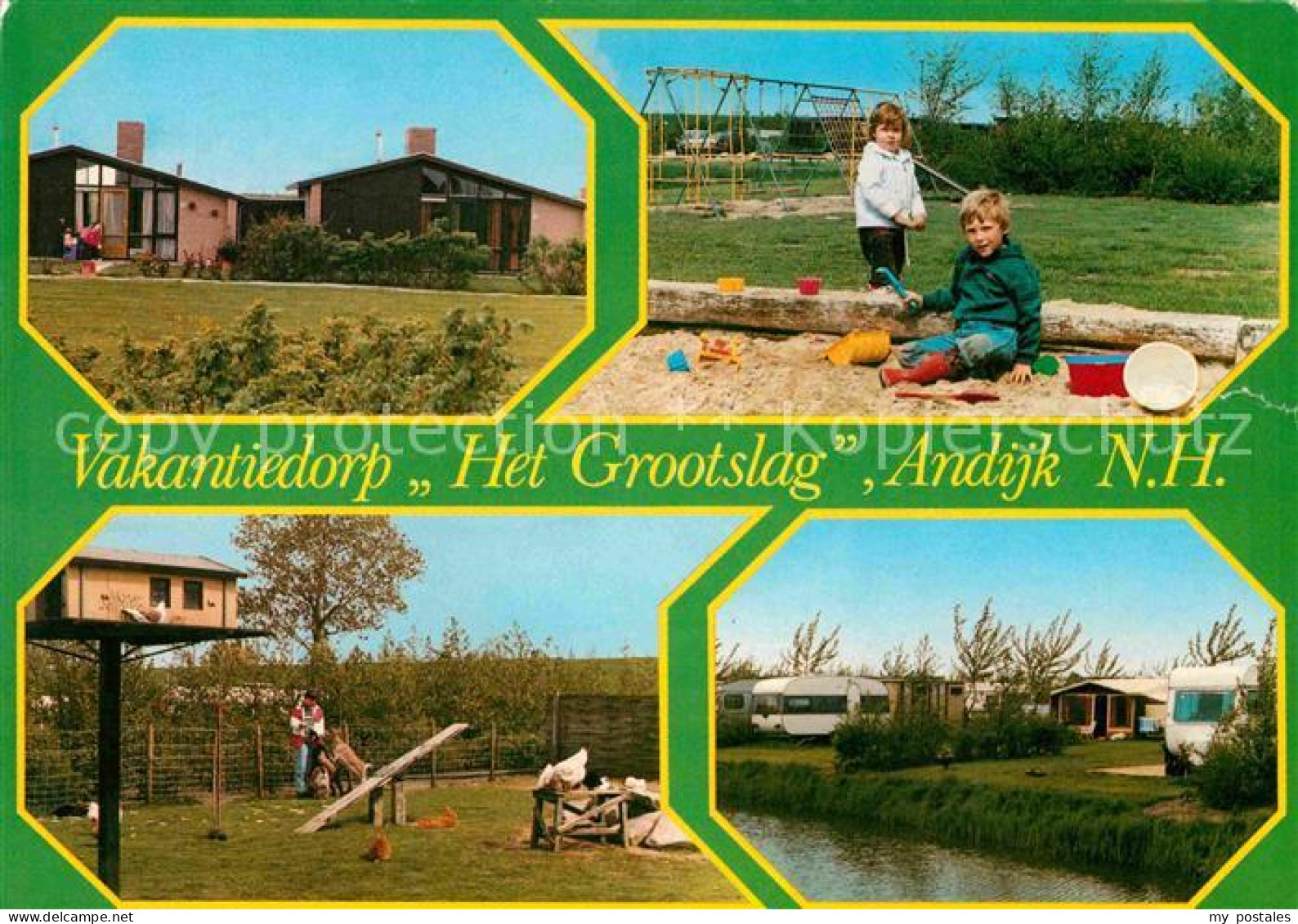 72709544 Andijk Vakantiedorp Het Grootslag Kinderspielplatz Camping Bungalows  - Other & Unclassified