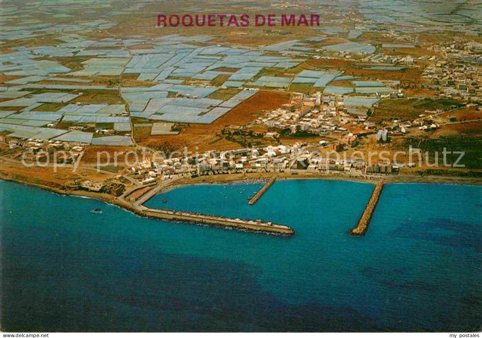 72709543 Roquetas De Mar Vista Aerea Del Puerto Roquetas De Mar - Other & Unclassified