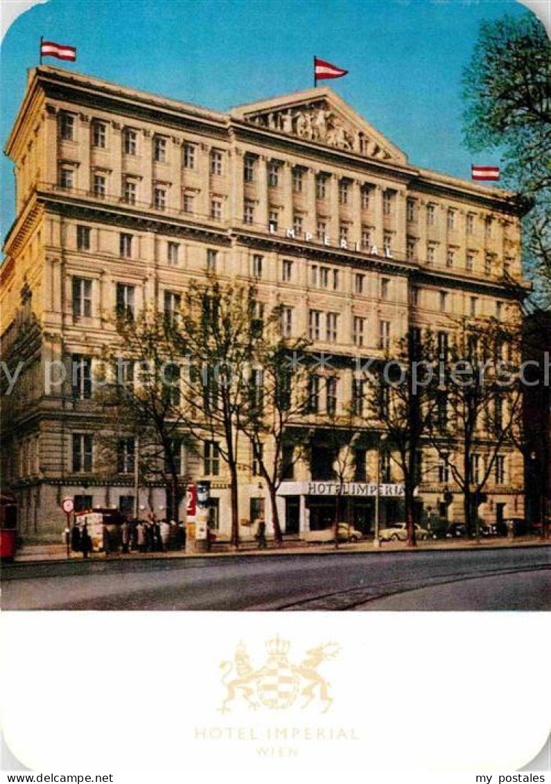 72709525 Wien Hotel Imperial  - Autres & Non Classés