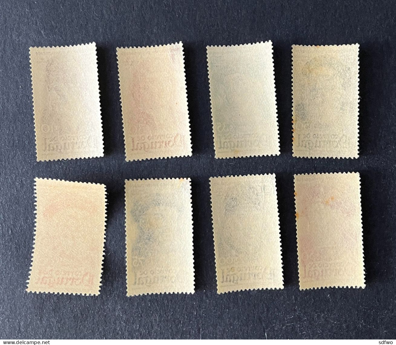 (T3) Portugal - 1945 Navigators Complete Set - Af. 644 To 651 - MNH (1$00, MH) - Unused Stamps