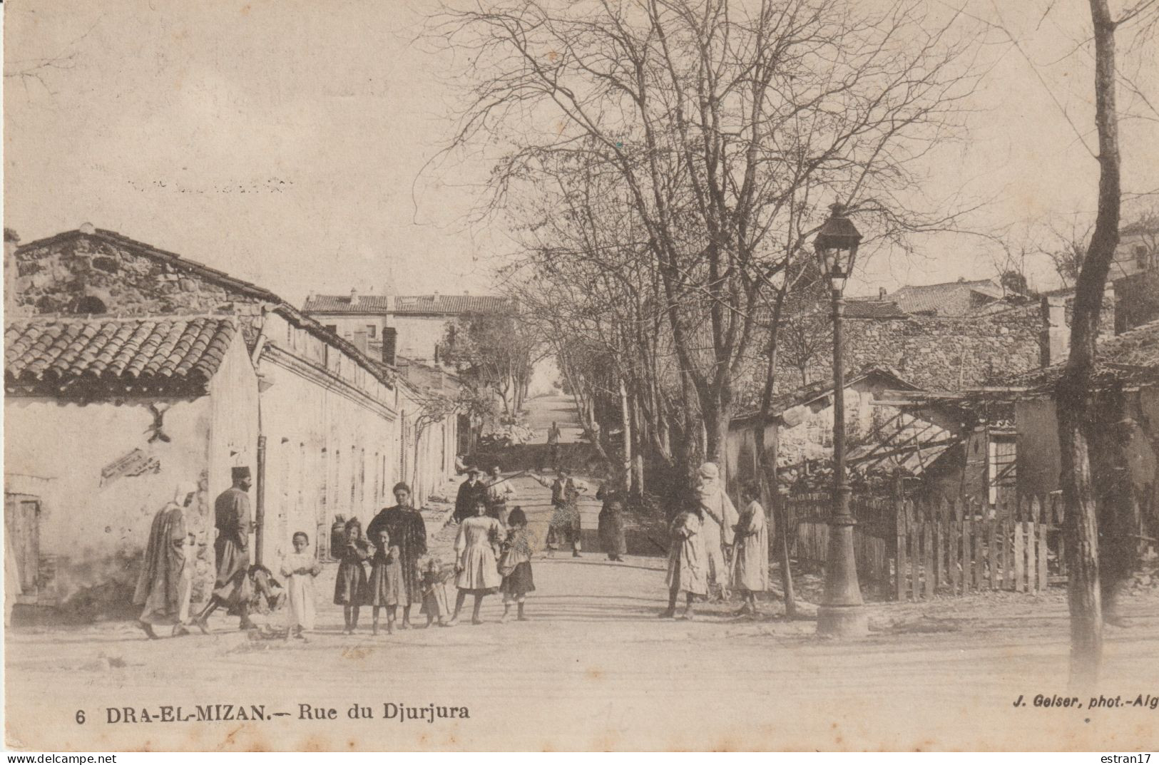 ALGERIE DRA-EL-MIZAN  RUE DU DJURJURA - Sonstige & Ohne Zuordnung