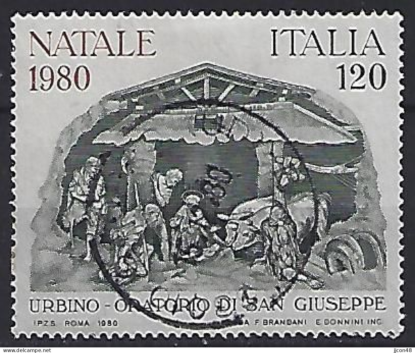 Italy 1980  Weihnachten (o) Mi.1738 - 1971-80: Gebraucht