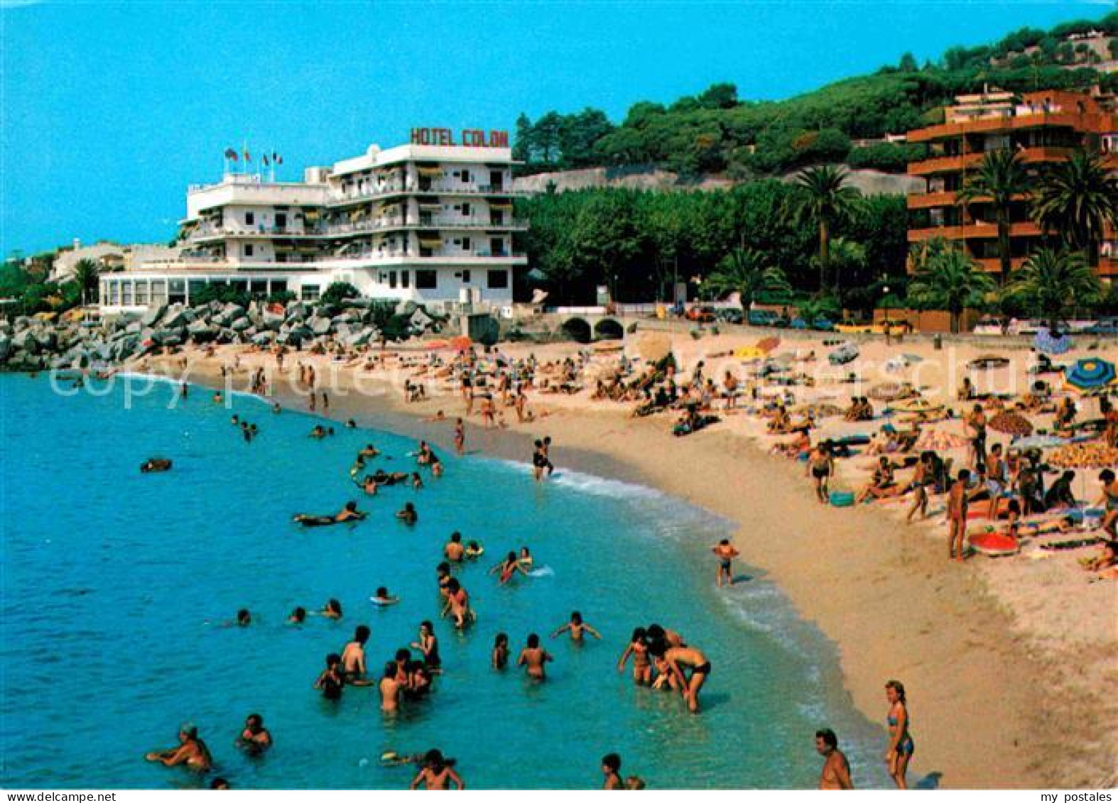 72709477 Caldetas Detalle De La Playa Strand Hotel Colon Caldes D Estrac - Sonstige & Ohne Zuordnung