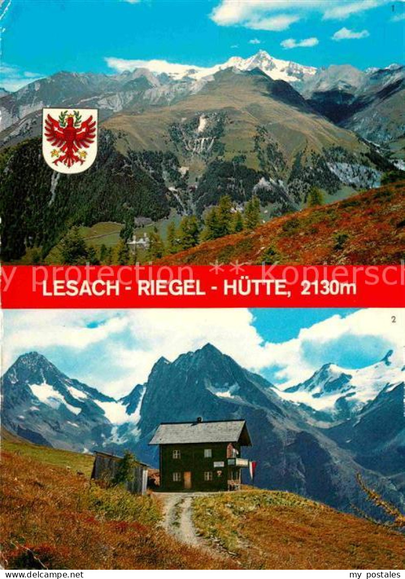 72709447 Kals Grossglockner Lesach Riegel Huette Hochschober Panorama Hohe Tauer - Sonstige & Ohne Zuordnung