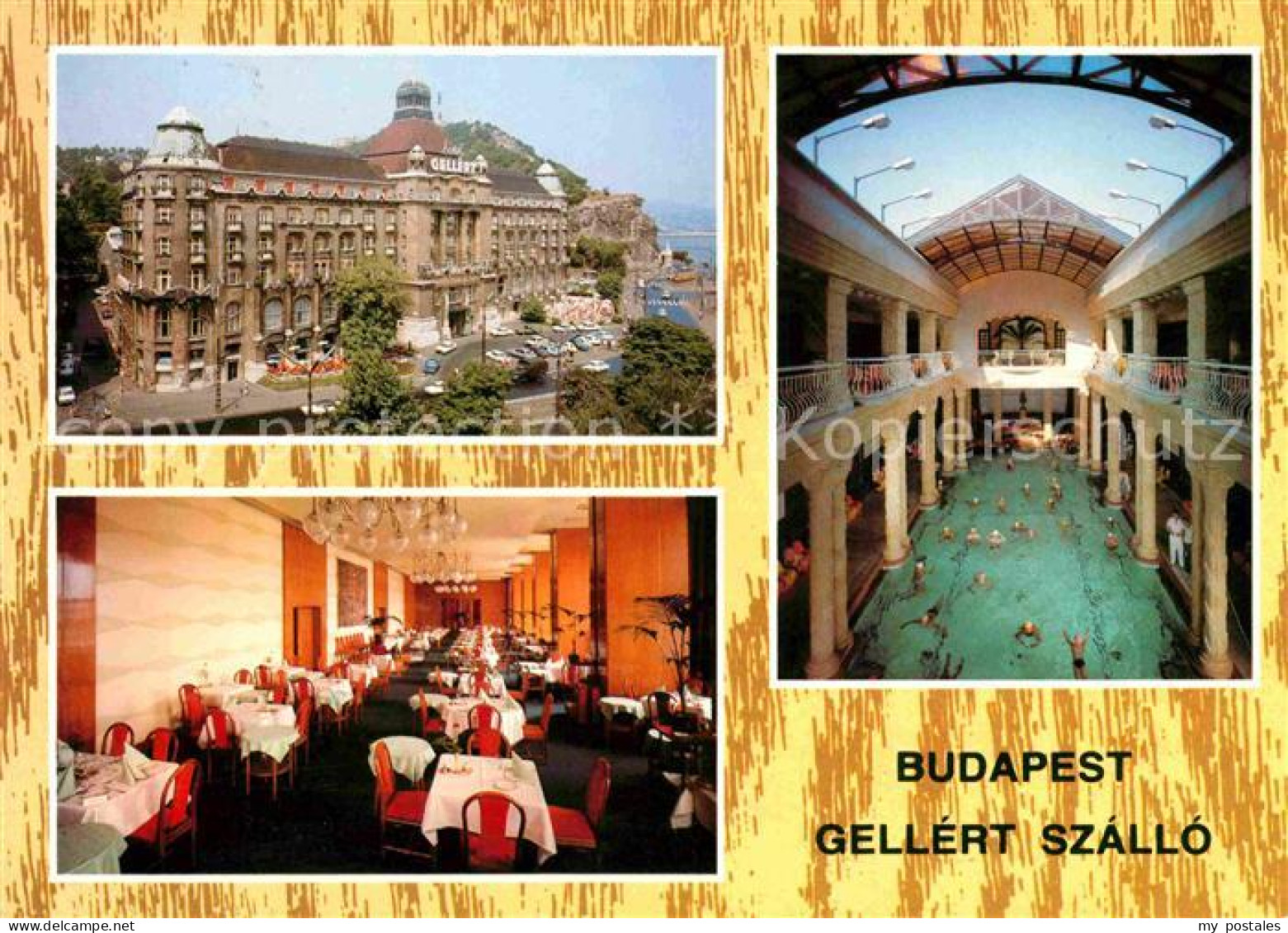 72709438 Budapest Hotel Gellert Restaurant Hallenbad Budapest - Hongrie