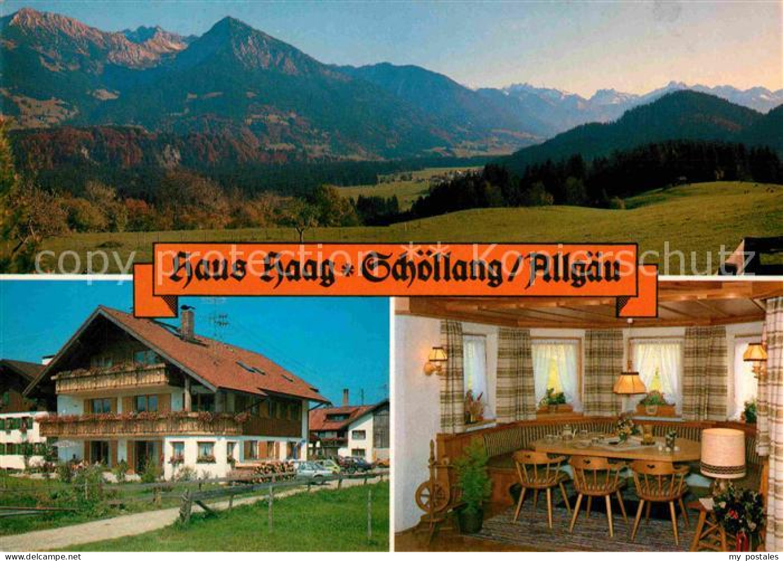 72709423 Schoellang Panorama Allgaeuer Alpen Pension Haus Haag Oberstdorf - Oberstdorf