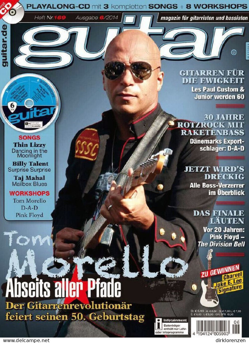 Guitar Magazine Germany 2014-06 Tom Morello - Non Classés
