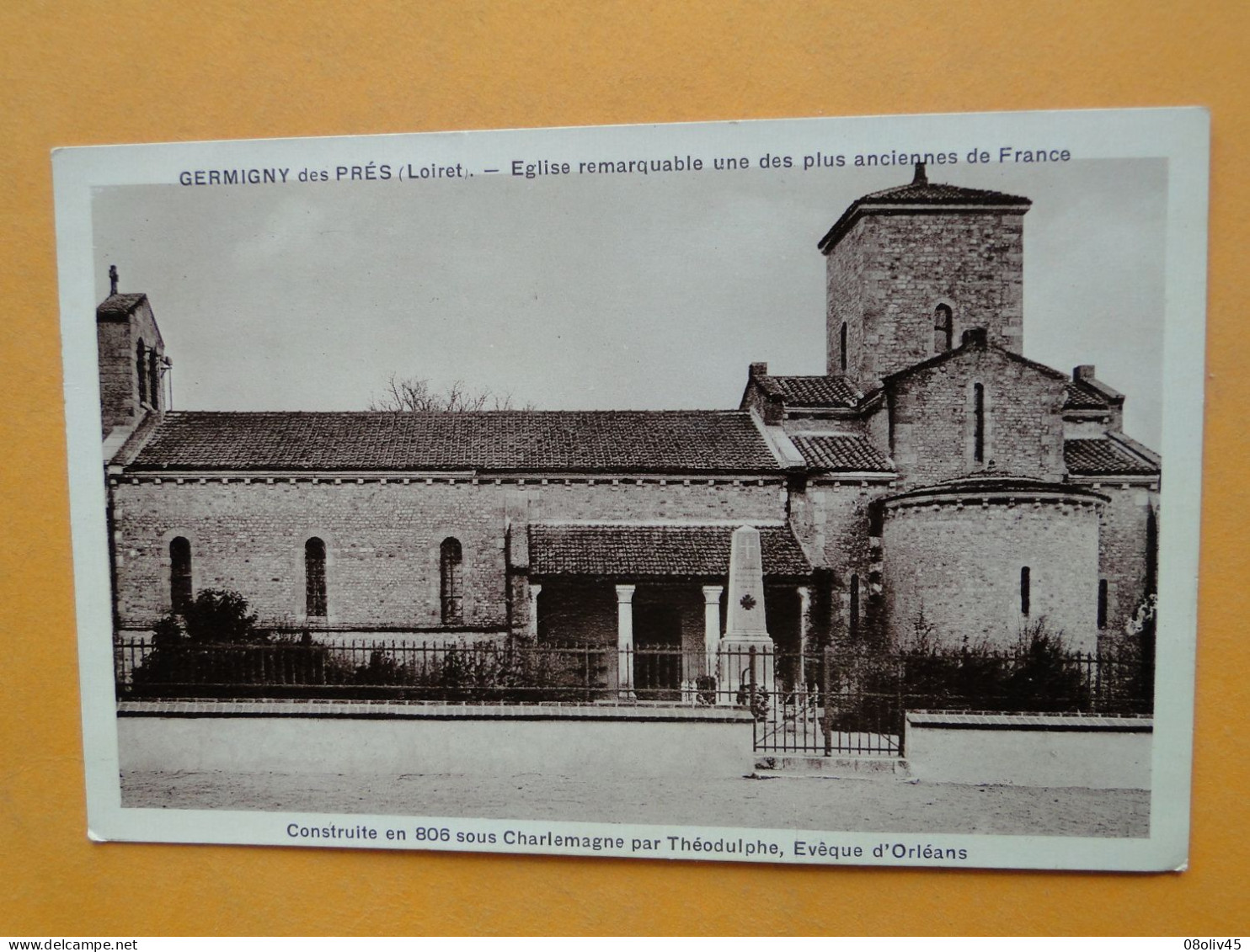 GERMIGNY Des PRES -- Plus Ancienne église De France - Monument Aux Morts - Sonstige & Ohne Zuordnung