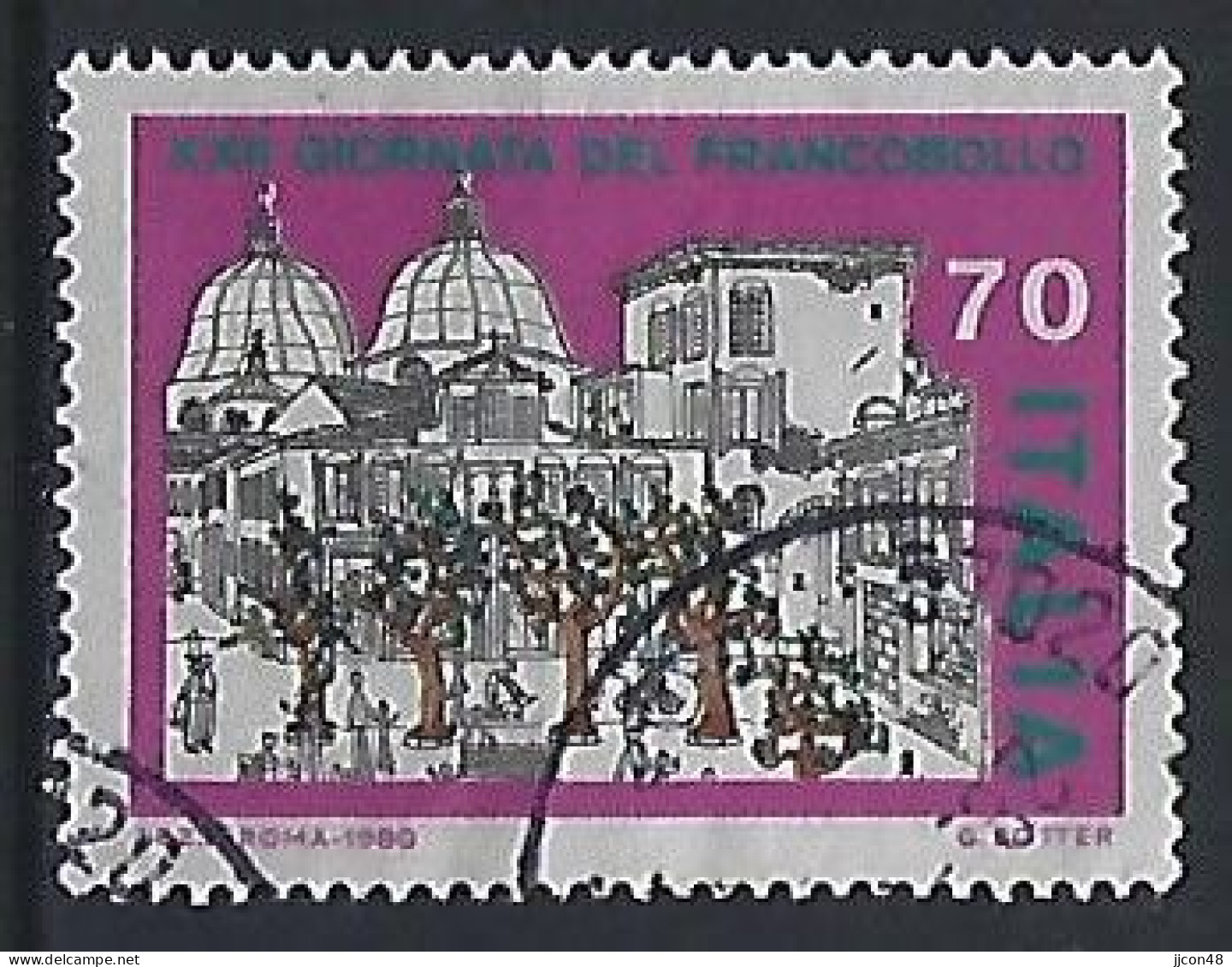 Italy 1980  Tag Der Briefmarke (o) Mi.1739 - 1971-80: Afgestempeld