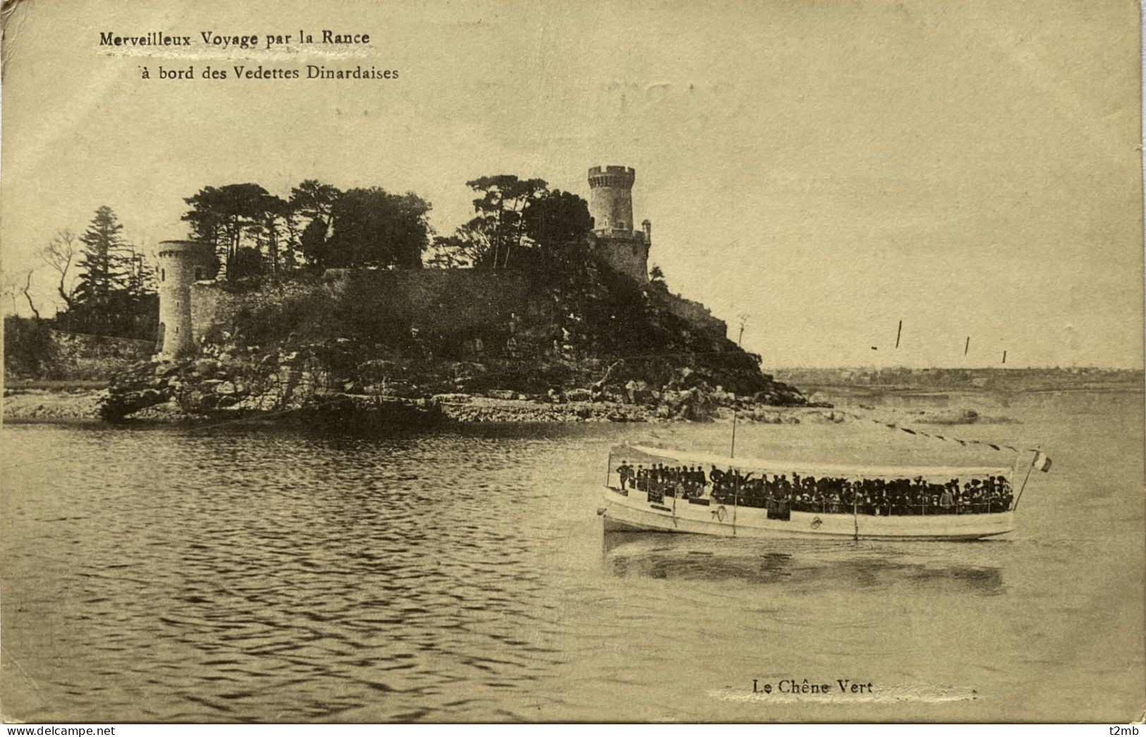 CPA (Ille Et Vilaine) - Merveilleux Voyage Par La Rance à Bord Des Vedettes Dinardaises - Autres & Non Classés