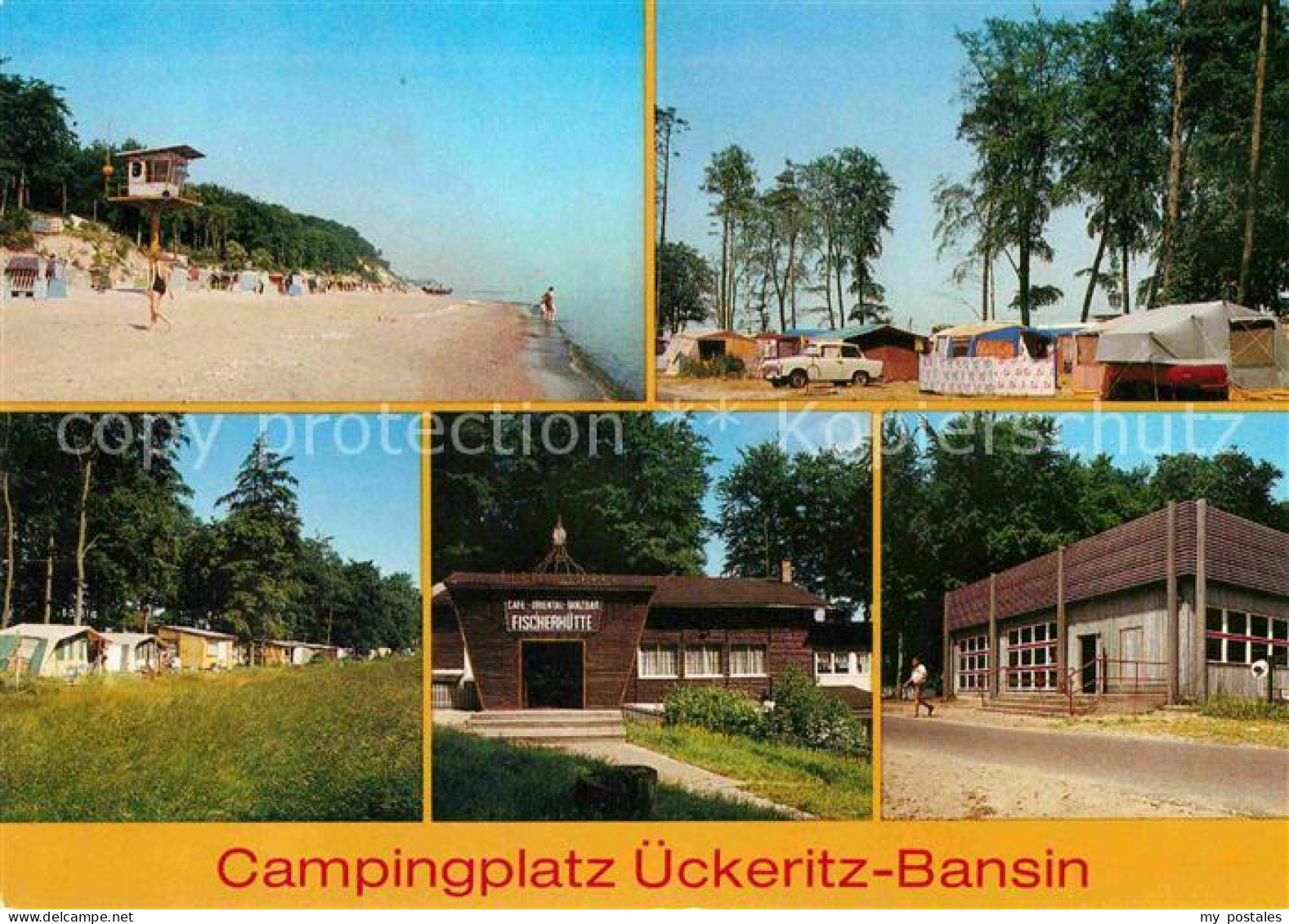 72709348 Ueckeritz Usedom Und Bansin Campingplatz Strand Fischerhuette Zeltplatz - Altri & Non Classificati