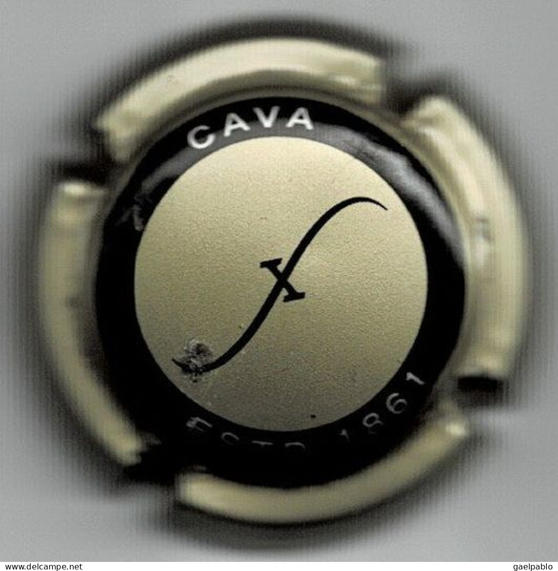 FREIXENET   Or Et Noir     CAVA Espagnol  ESTD 1861 - Placas De Cava