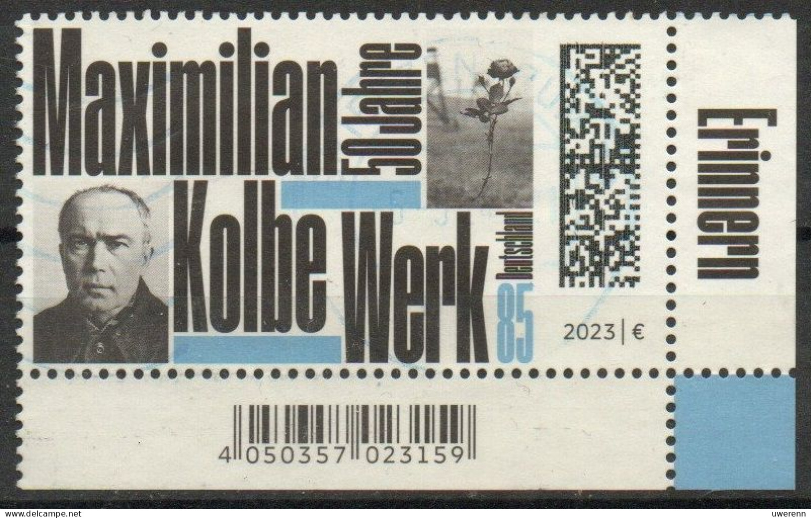 Deutschland 2023. 50 Jahre Maximilian-Kolbe-Werk, Mi 3791 Gestempelt - Gebruikt