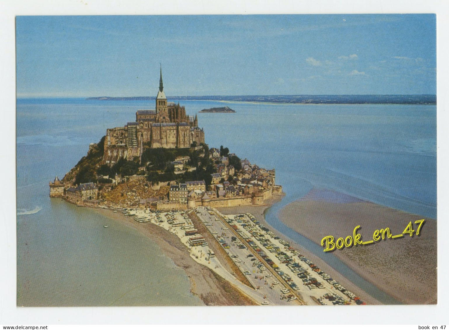 {92082} 50 Manche Le Mont Saint Michel ; Voie D'accès Et Parking - Le Mont Saint Michel